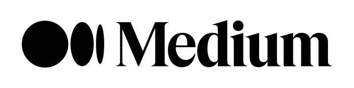 Medium.com Logo and Wordmark in black against a white background.